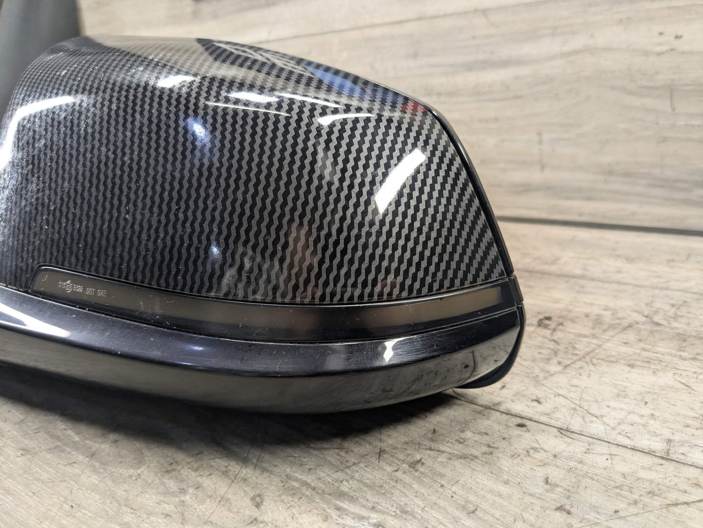 14-20 OEM BMW F32 F33 F36 Left Driver Side Mirror Auto Dip Camera SHADOW GLOSS