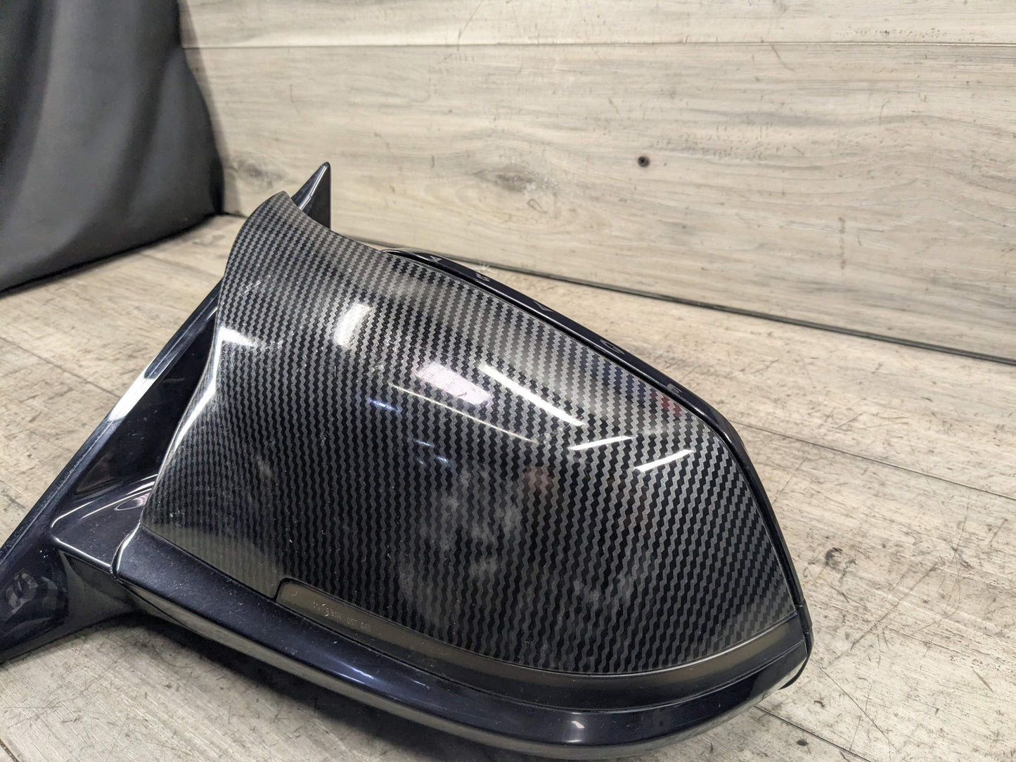 14-20 OEM BMW F32 F33 F36 Left Driver Side Mirror Auto Dip Camera SHADOW GLOSS