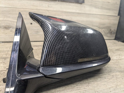 14-20 OEM BMW F32 F33 F36 Left Driver Side Mirror Auto Dip Camera SHADOW GLOSS