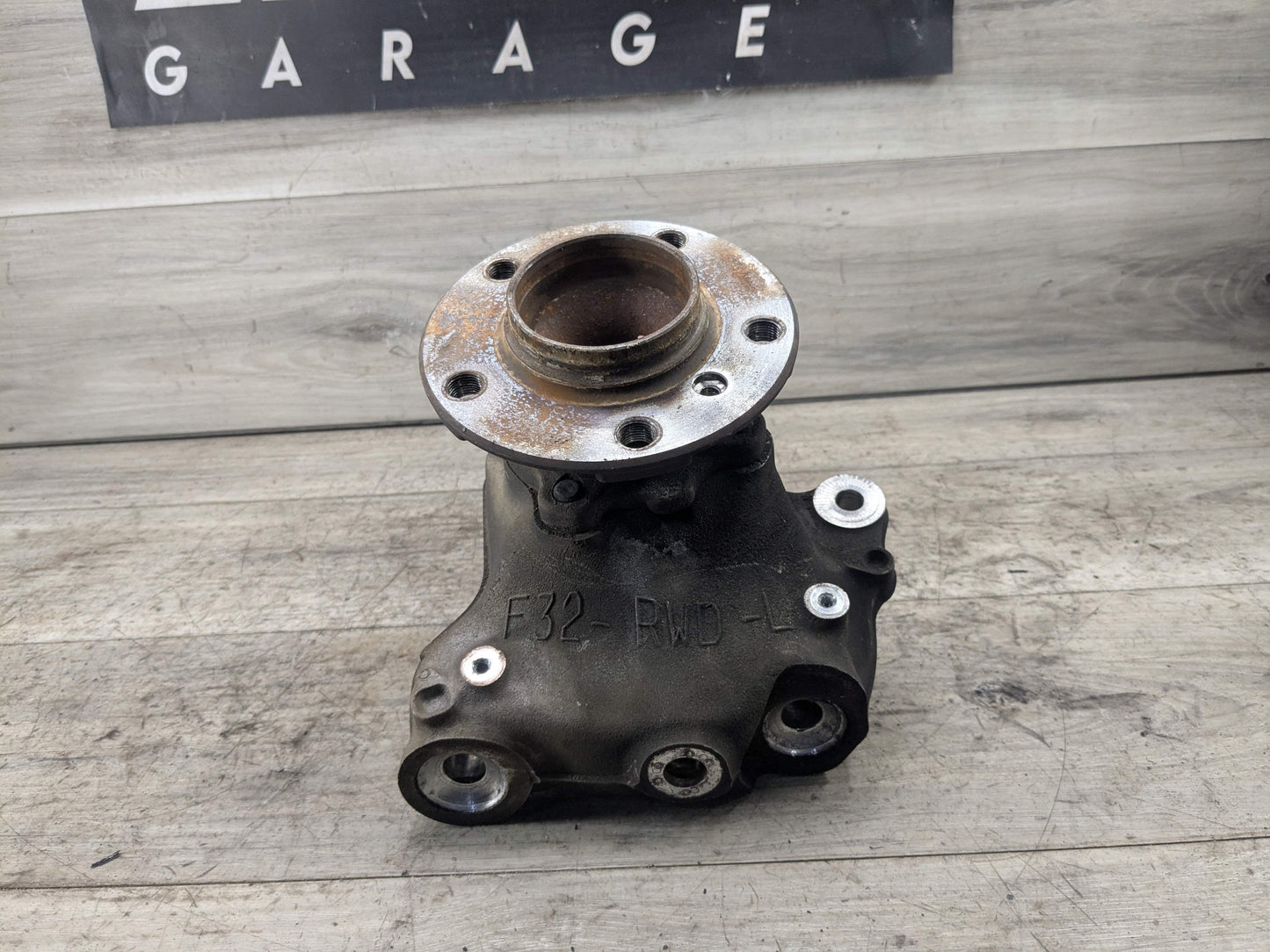 OEM BMW F32 F33 F36 RWD Front Left Driver Spindle Carrier Knuckle Bearing