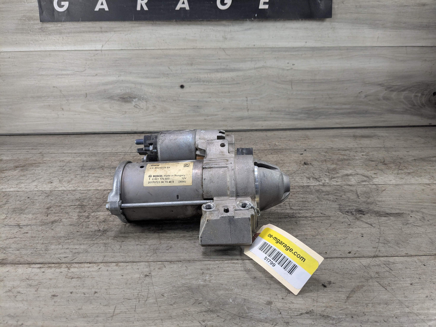 16-21 OEM BMW F22 F30 F32 F33 F36 G01 G30 330 430 530 Engine B46 Starter Motor