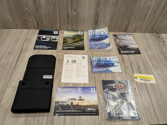 19-24 OEM BMW G20 330i Owners Manual Operator Hand Book w/ Case SET