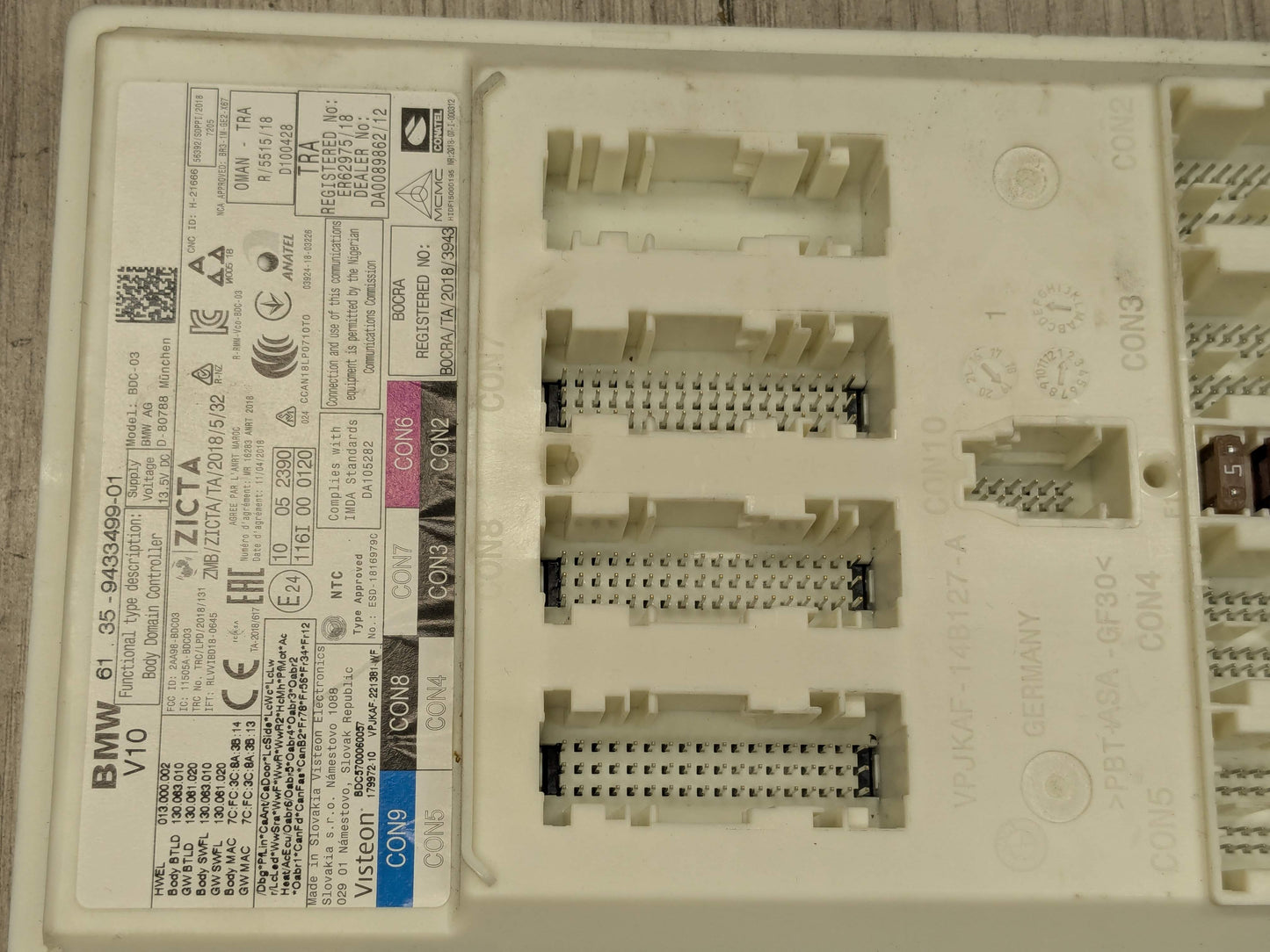 OEM BMW G01 G12 G20 G26 G30 F90 F97 BDC Body Domain Control Control Module Unit