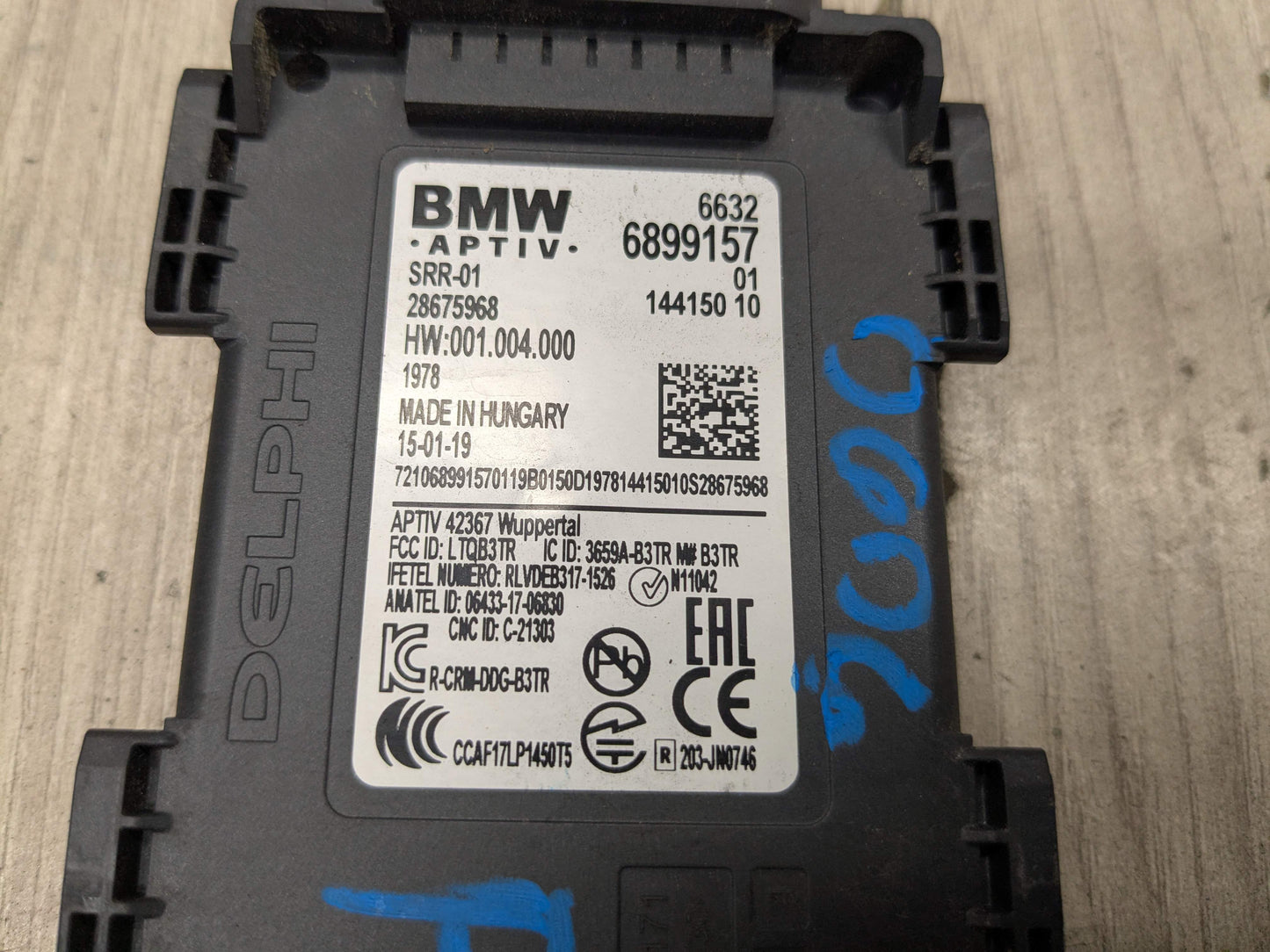 OEM BMW F90 G01 G05 G16 G20 G22 G23 G26 G30 G80 Blind Spot Sensor Radar Module