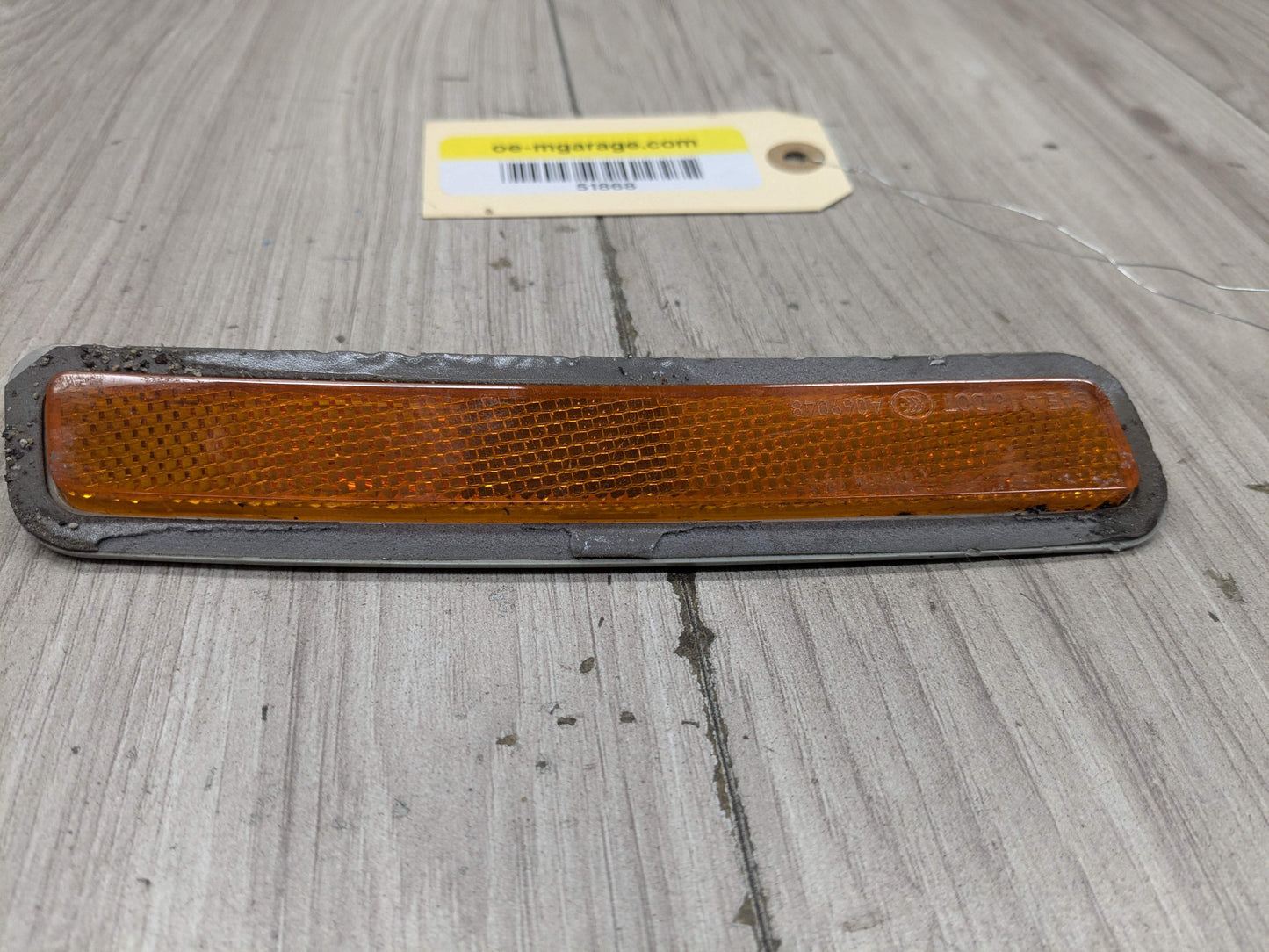 19-21 OEM BMW G01 X3 Front Bumper Left Driver Side Marker Light Reflector