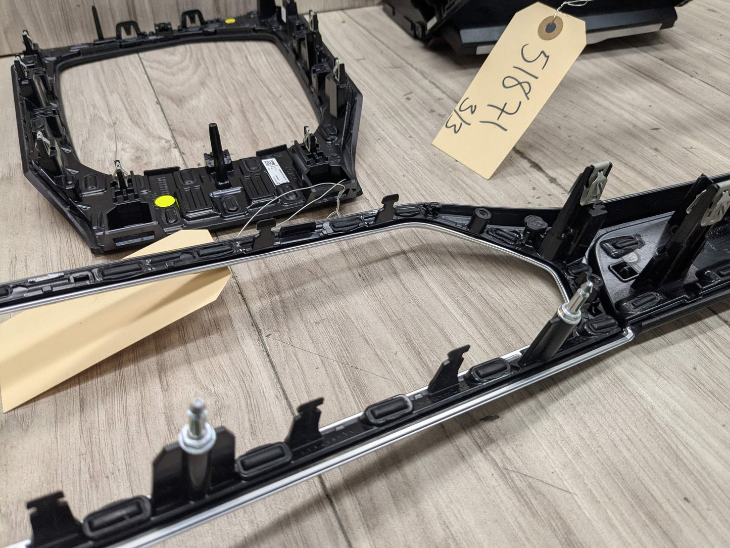 PRE-LCI OEM BMW G20 G22 G23 Interior Trim Center Dash Console Shifter Wood Trim