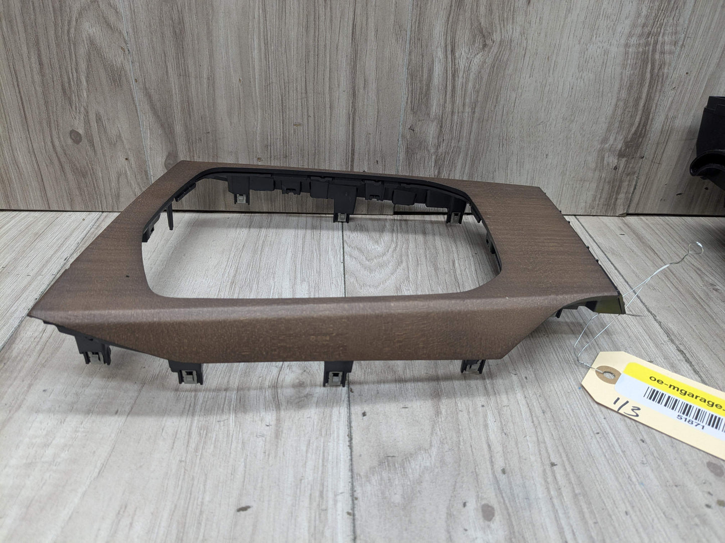 PRE-LCI OEM BMW G20 G22 G23 Interior Trim Center Dash Console Shifter Wood Trim