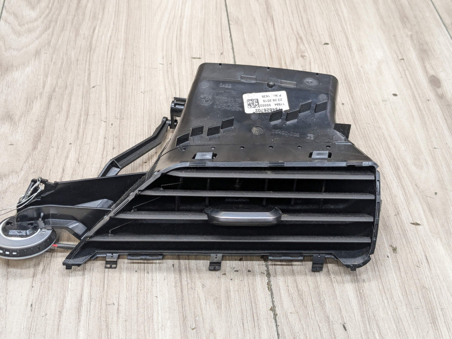 16-19 OEM BMW G11 G12 Right Passenger Side Air AC Vent Dash Grille Trim