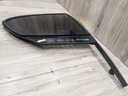 16-22 OEM BMW G12 740 750 M760 B7 Rear Right Passenger Door Quarter Fixed Glass