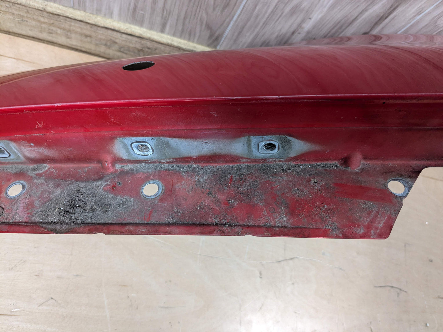 96-02 OEM BMW E36 Z3 Rear Left Driver Bumper Quarter Panel Cover Red 314