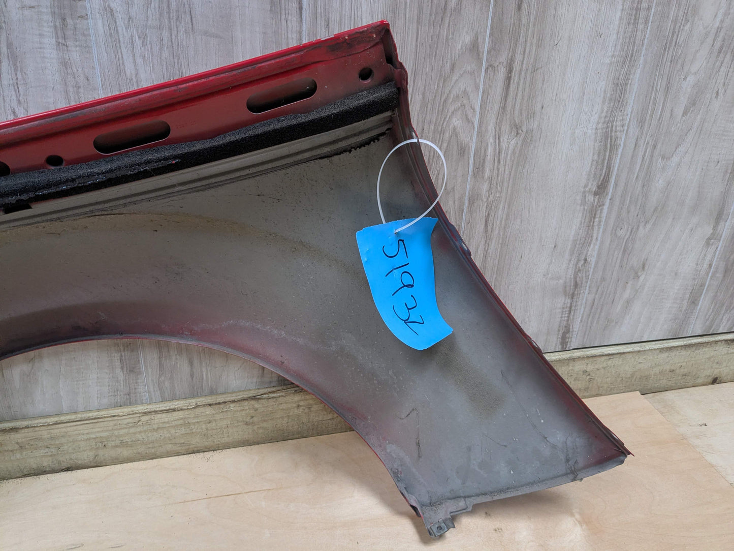 96-02 OEM BMW E36 Z3 Rear Left Driver Bumper Quarter Panel Cover Red 314