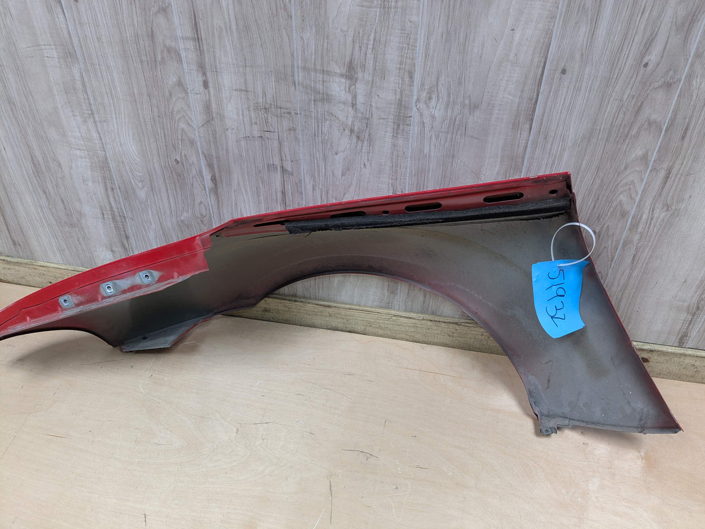 96-02 OEM BMW E36 Z3 Rear Left Driver Bumper Quarter Panel Cover Red 314