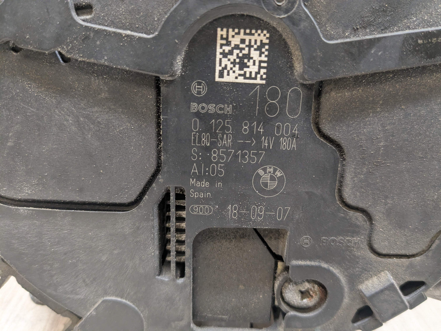 16-20 OEM BMW F30 F32 G01 G12 G30 X3 Engine B46* B58 Alternator Generator 180A