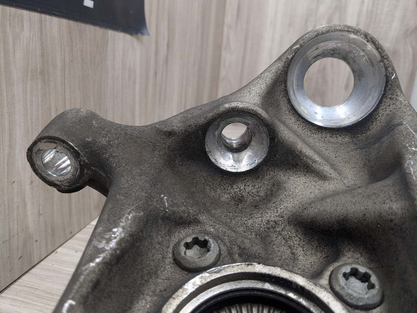 16-22 OEM BMW G11 G12 740 750 AWD Front Left Driver Spindle Carrier Knuckle