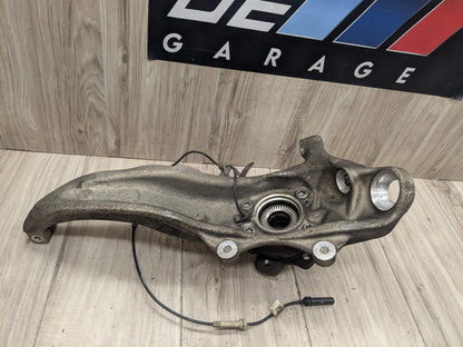 16-22 OEM BMW G11 G12 740 750 AWD Front Left Driver Spindle Carrier Knuckle