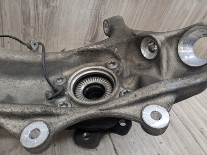 16-22 OEM BMW G11 G12 740 750 AWD Front Left Driver Spindle Carrier Knuckle