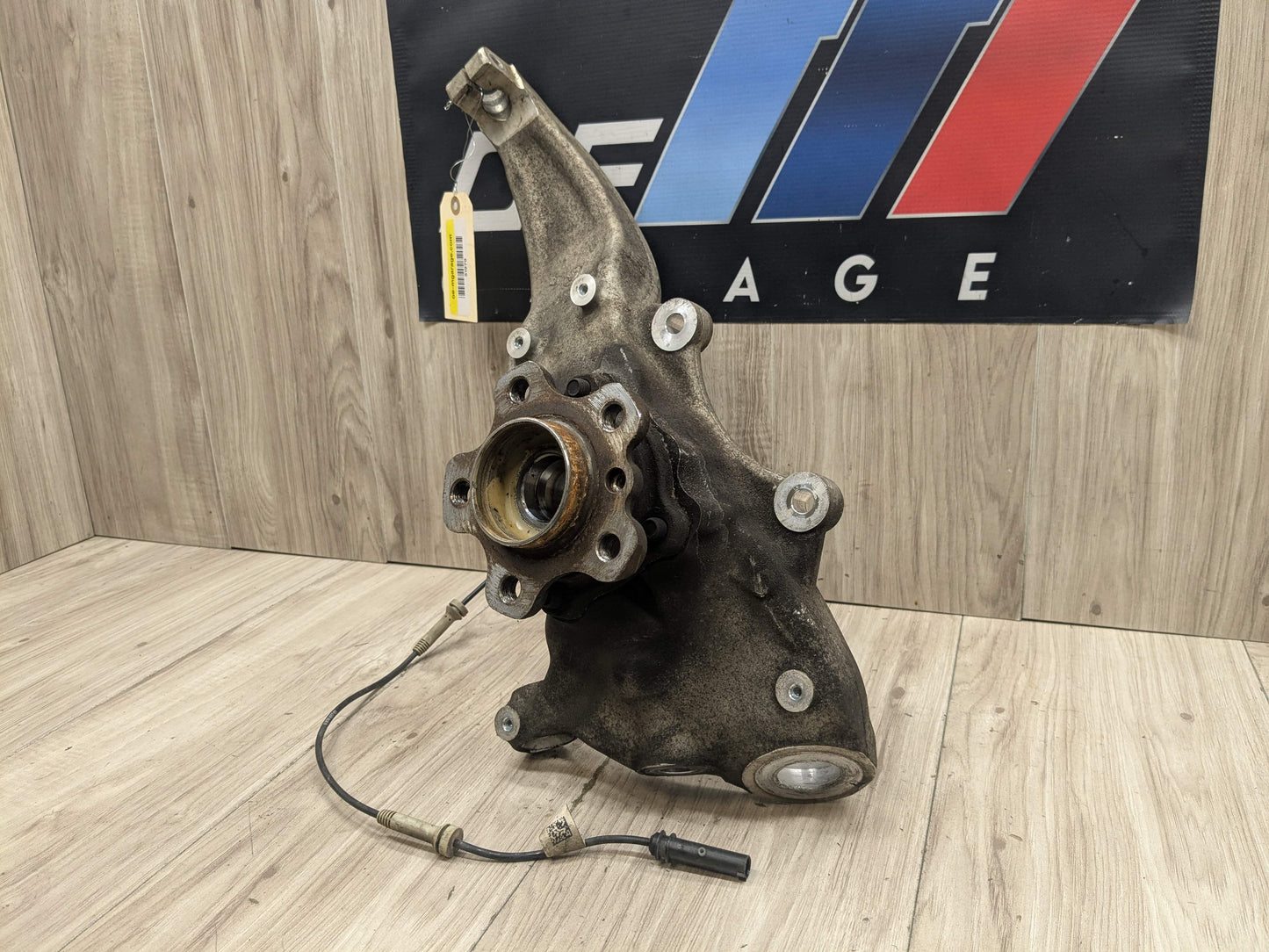 16-22 OEM BMW G11 G12 740 750 AWD Front Left Driver Spindle Carrier Knuckle