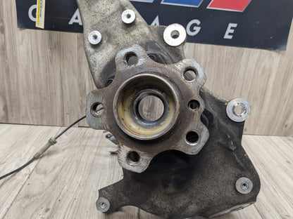 16-22 OEM BMW G11 G12 740 750 AWD Front Left Driver Spindle Carrier Knuckle