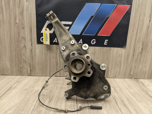 16-22 OEM BMW G11 G12 740 750 AWD Front Left Driver Spindle Carrier Knuckle