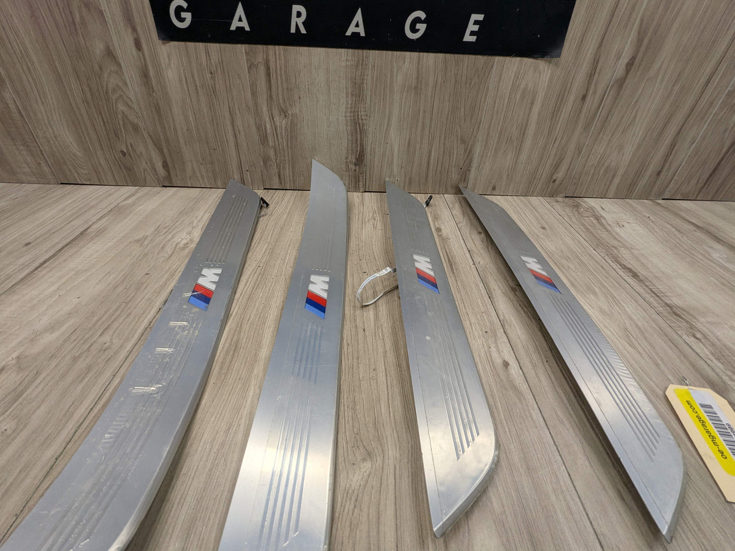 16-19 OEM BMW G11 G12 OEM Door Sills M Trim Illuminated Entry Panels Kit SET*