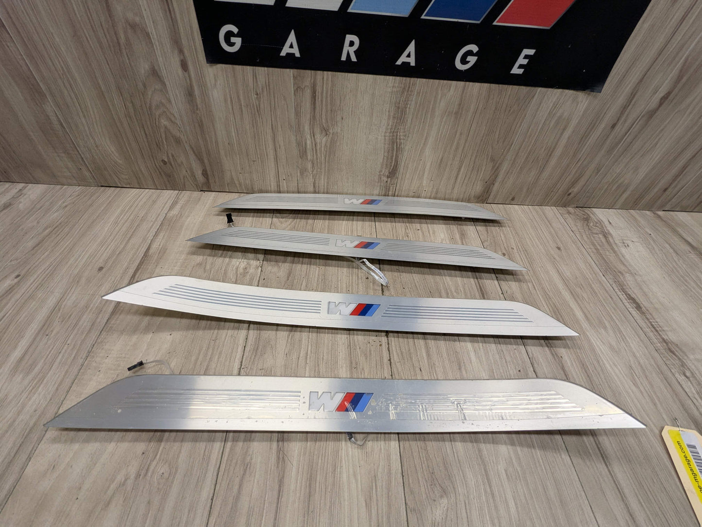 16-19 OEM BMW G11 G12 OEM Door Sills M Trim Illuminated Entry Panels Kit SET*