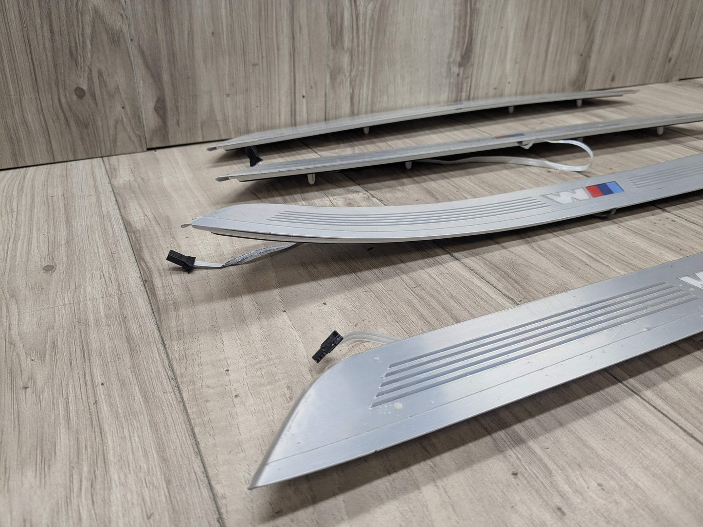 16-19 OEM BMW G11 G12 OEM Door Sills M Trim Illuminated Entry Panels Kit SET*