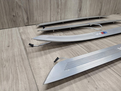 16-19 OEM BMW G11 G12 OEM Door Sills M Trim Illuminated Entry Panels Kit SET*