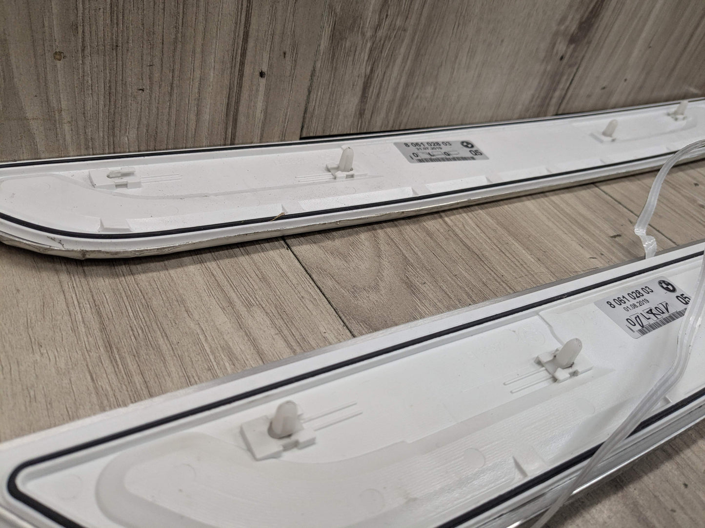 16-19 OEM BMW G11 G12 OEM Door Sills M Trim Illuminated Entry Panels Kit SET*