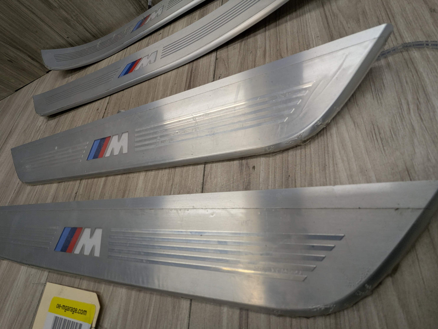 16-19 OEM BMW G11 G12 OEM Door Sills M Trim Illuminated Entry Panels Kit SET*