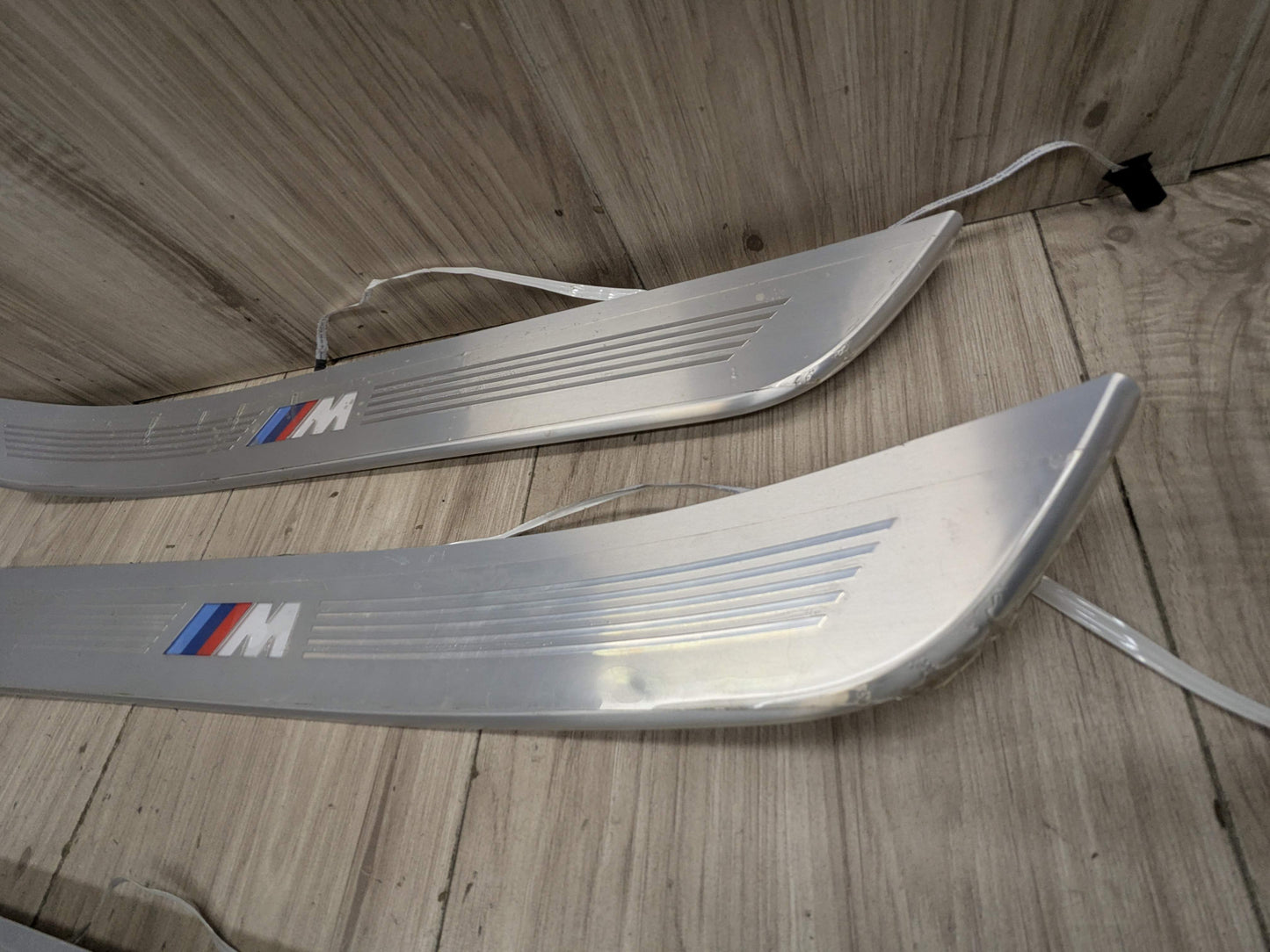 16-19 OEM BMW G11 G12 OEM Door Sills M Trim Illuminated Entry Panels Kit SET*