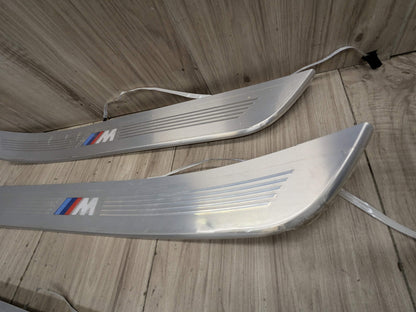 16-19 OEM BMW G11 G12 OEM Door Sills M Trim Illuminated Entry Panels Kit SET*
