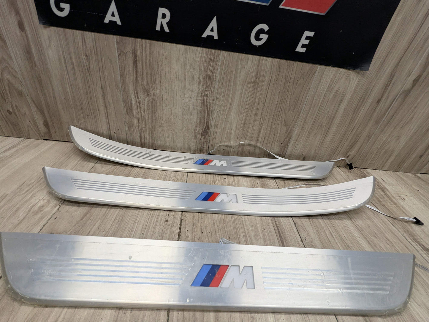 16-19 OEM BMW G11 G12 OEM Door Sills M Trim Illuminated Entry Panels Kit SET*