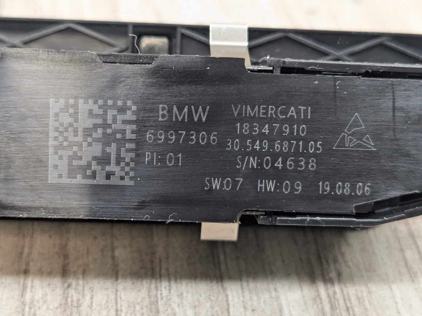 16-22 OEM BMW G11 G12 740 750 760 Right Passenger Operating Memory Seat Switch
