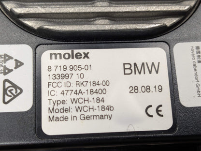 *OEM BMW F97 F98 G11 G12 Front Center Console Wireless Charger Charging Station