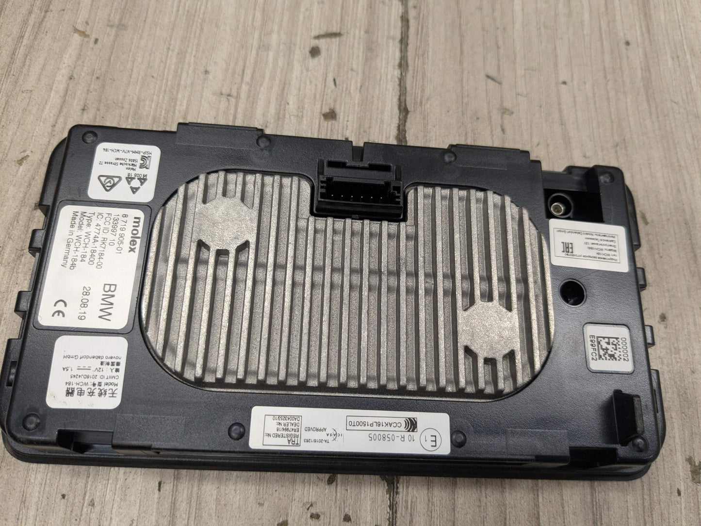 *OEM BMW F97 F98 G11 G12 Front Center Console Wireless Charger Charging Station