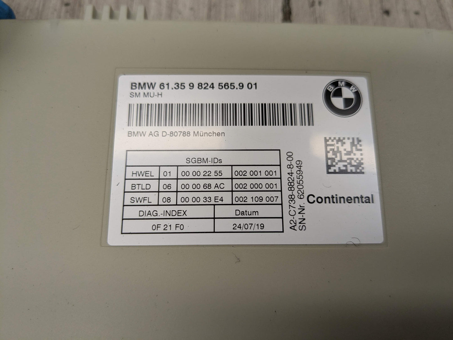 OEM BMW F90 G01 G02 G05 G07 G12 G20 G30 Front Left Right Seat Control Module