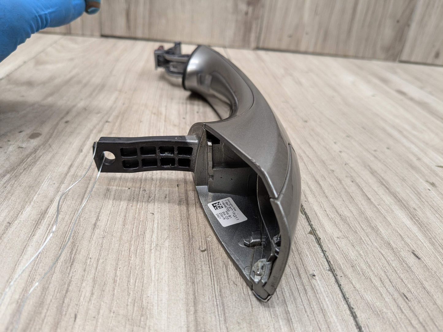 16-22 OEM BMW G11 G12 740 750 COMFORT ACCESS Front Left Driver Door Handle Gray