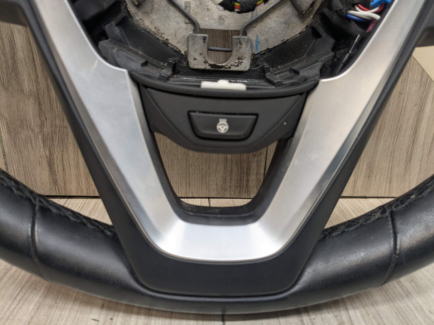 OEM BMW G05 G07 G12 G16 G30 M SPORT Leather Steering Wheel w/ Shifters HEATED