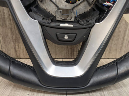 OEM BMW G05 G07 G12 G16 G30 M SPORT Leather Steering Wheel w/ Shifters HEATED