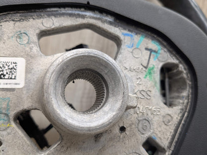 OEM BMW G05 G07 G12 G16 G30 M SPORT Leather Steering Wheel w/ Shifters HEATED