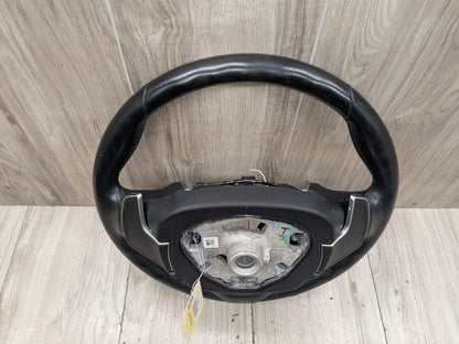 OEM BMW G05 G07 G12 G16 G30 M SPORT Leather Steering Wheel w/ Shifters HEATED