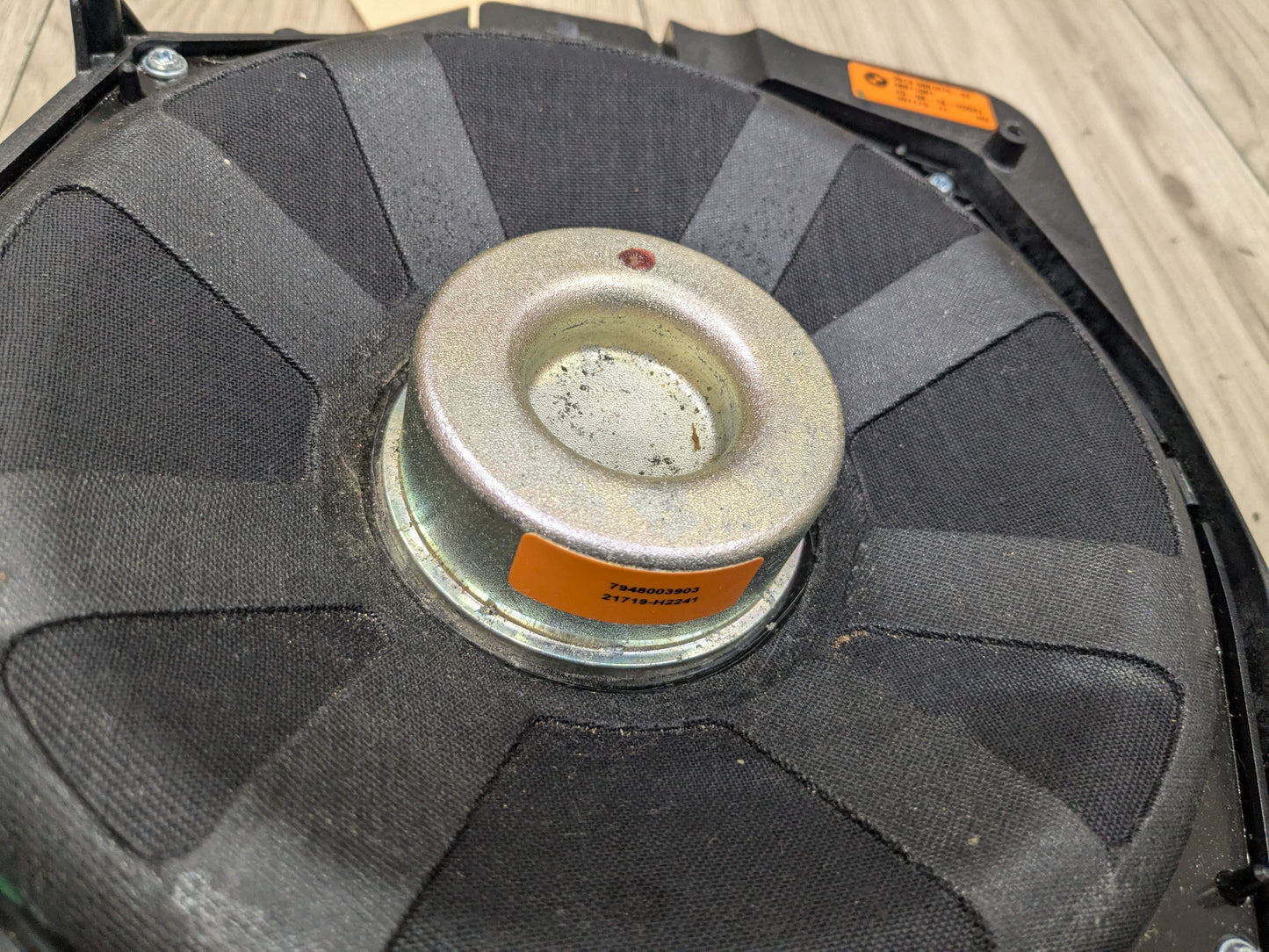 16-19 OEM BMW G30 G12 F90 Front Left Sub Subwoofer Audio Speaker Harman Kardon
