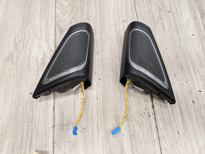 OEM BMW G11 G12 740 750 M760 B7 HARMAN Audio Sound Door Speaker Tweeters PAIR