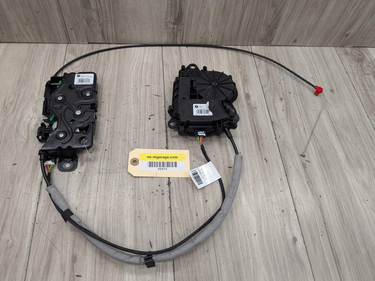 OEM BMW F90 F97 G01 G12 G22 G30 X3 M5 Trunk Lid Actuator Latch Lock System SET