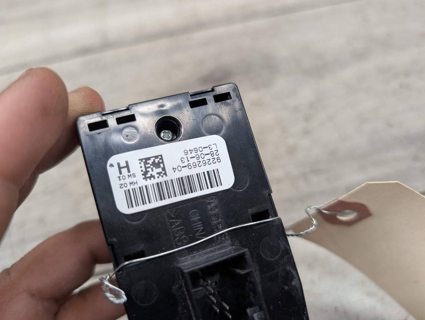 14-20 OEM BMW F32 F82 M4 Left Driver Side Master Window Switch Power Fold