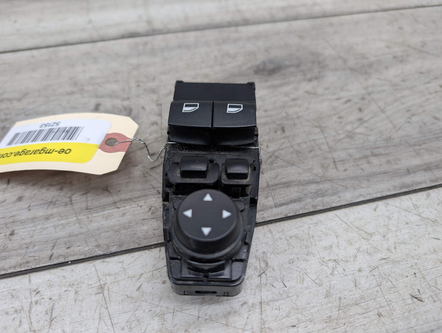 14-20 OEM BMW F32 F82 M4 Left Driver Side Master Window Switch Power Fold