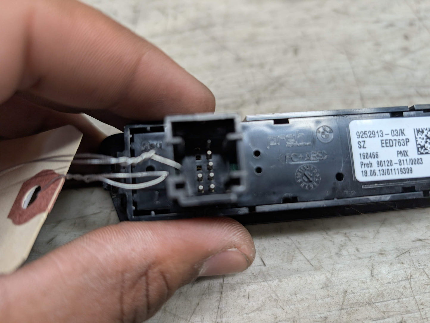 OEM BMW F22 F23 F30 F32 F33 F36 Sport Eco Drive Camera PDC DSC Switch Button