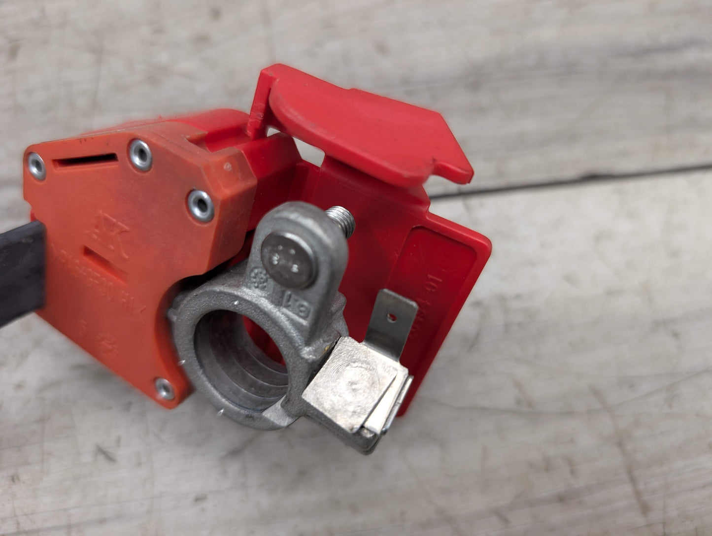 12-20 OEM BMW F30 F32 F80 F82 M4 Battery Plus Pole Terminal Positive Red Cable