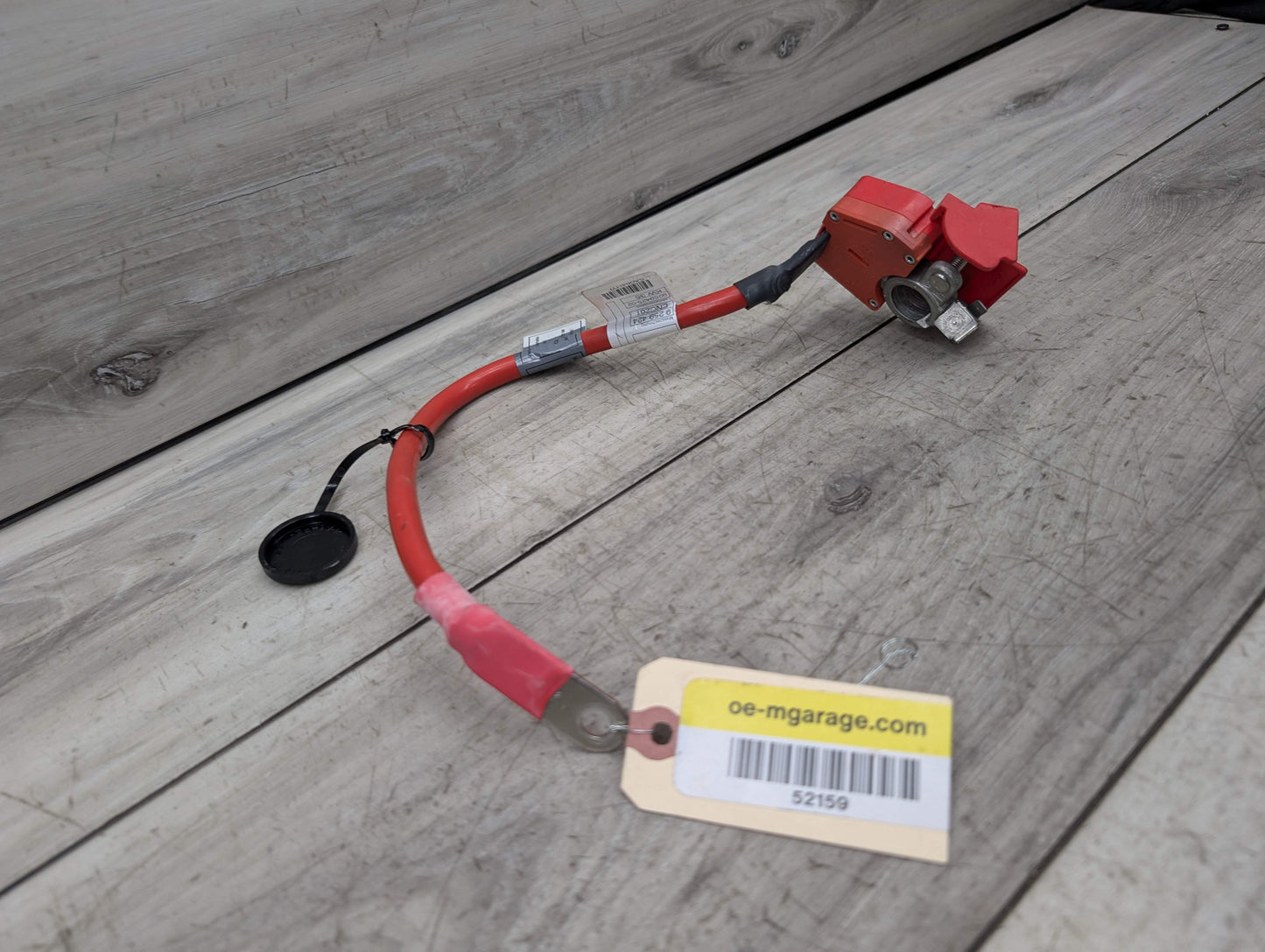 12-20 OEM BMW F30 F32 F80 F82 M4 Battery Plus Pole Terminal Positive Red Cable