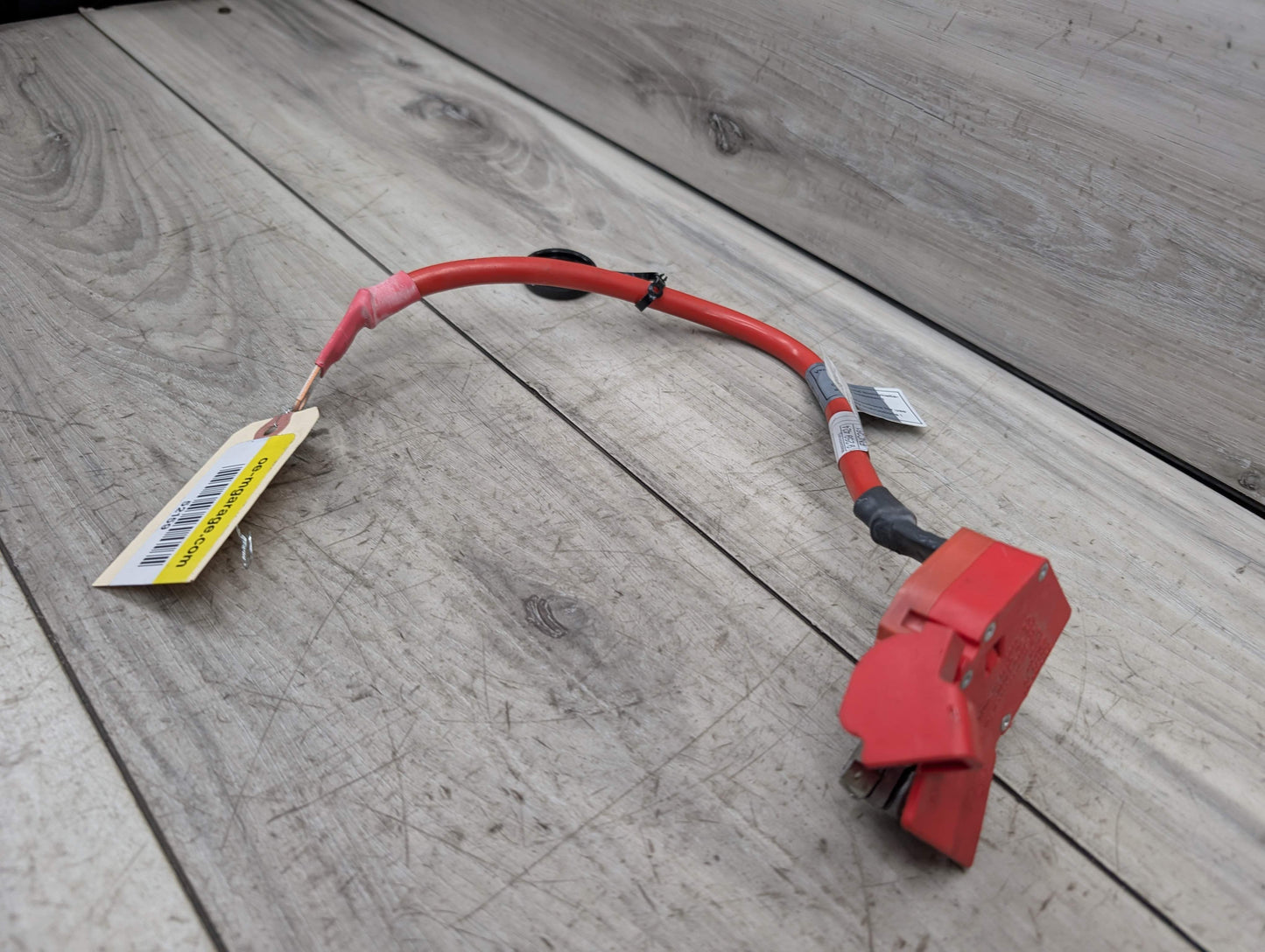 12-20 OEM BMW F30 F32 F80 F82 M4 Battery Plus Pole Terminal Positive Red Cable